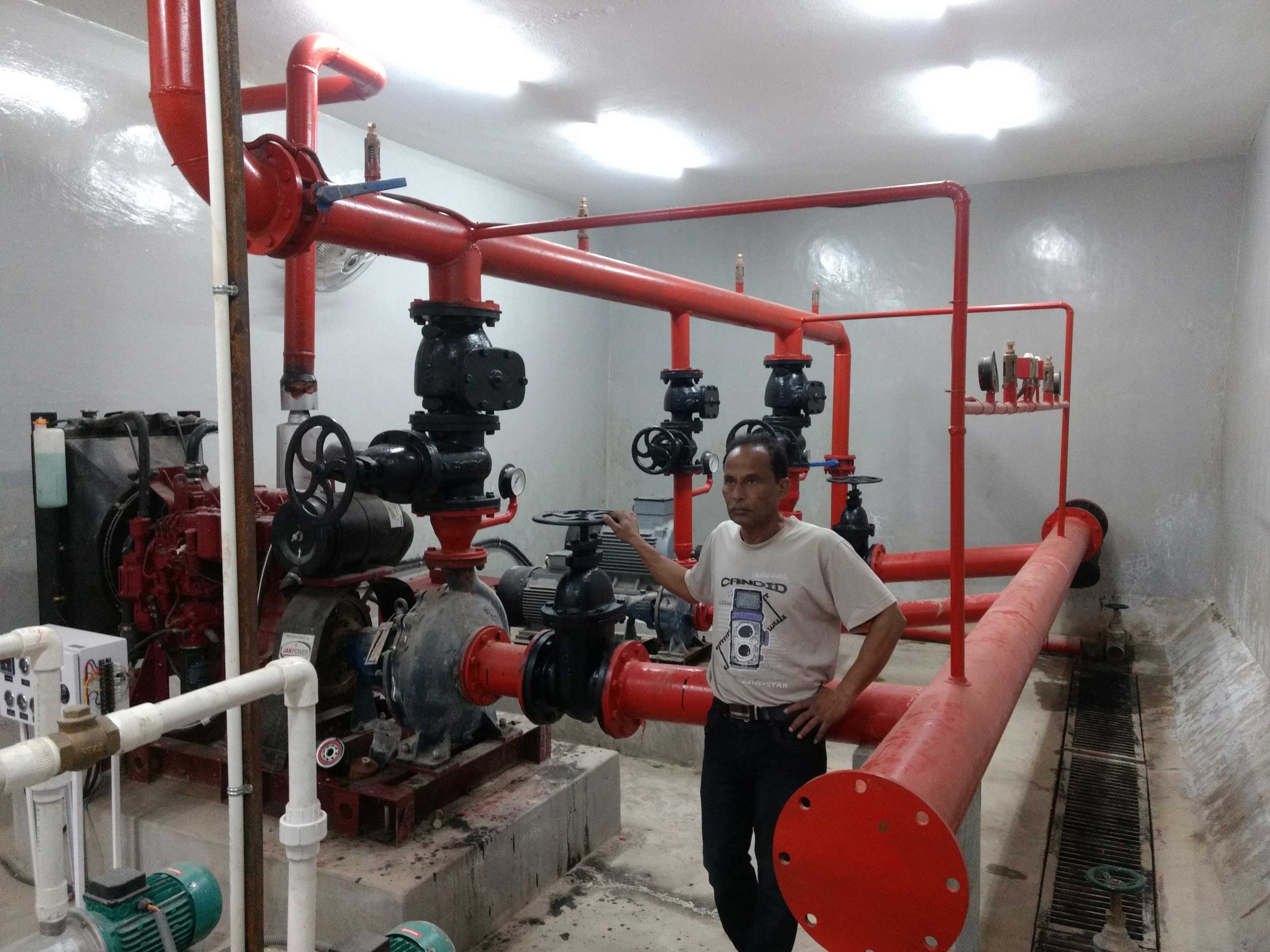 Salus Safety Solutions team member — fire safety professionals